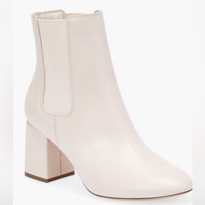 JustFab Amelia Blocked Heel Bootie